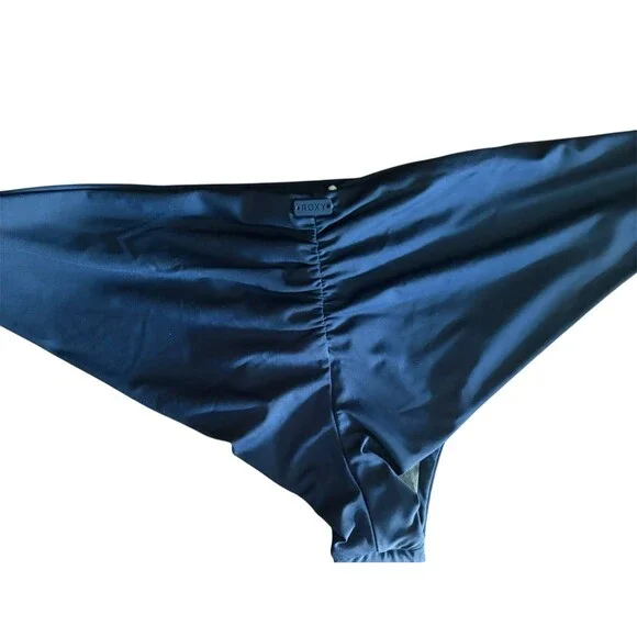 ROXY Juniors' Beach Classics Cheeky Bikini Bottom Black XL - Picture 2 of 5